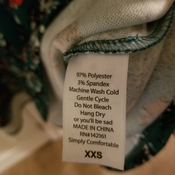 Xxs Lularoe Carly - Picture 3 of 3